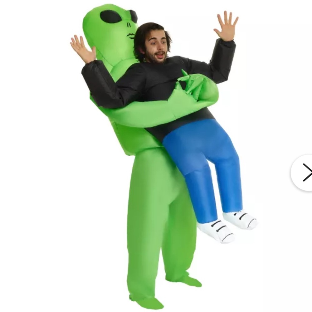 Adult Alien Pick Me Up Inflatable Costume